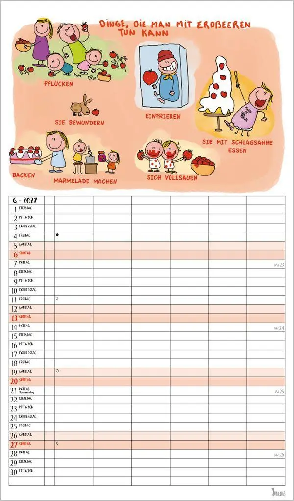 Bild: 9783819305429 | Unsere Familie ist die beste! 2027 | Verlag Korsch | Kalender | 14 S.