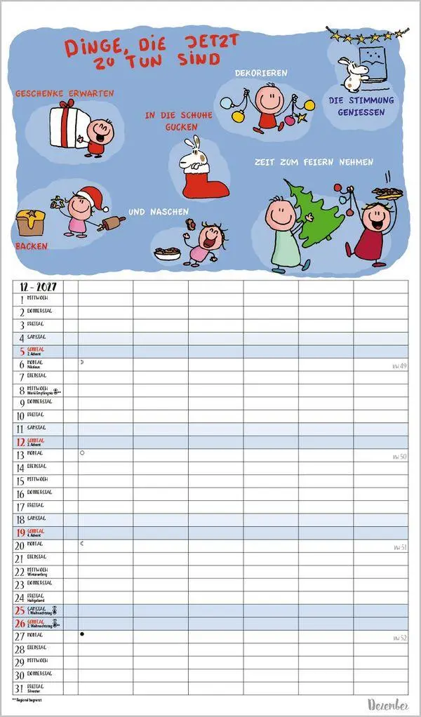 Bild: 9783819305429 | Unsere Familie ist die beste! 2027 | Verlag Korsch | Kalender | 14 S.