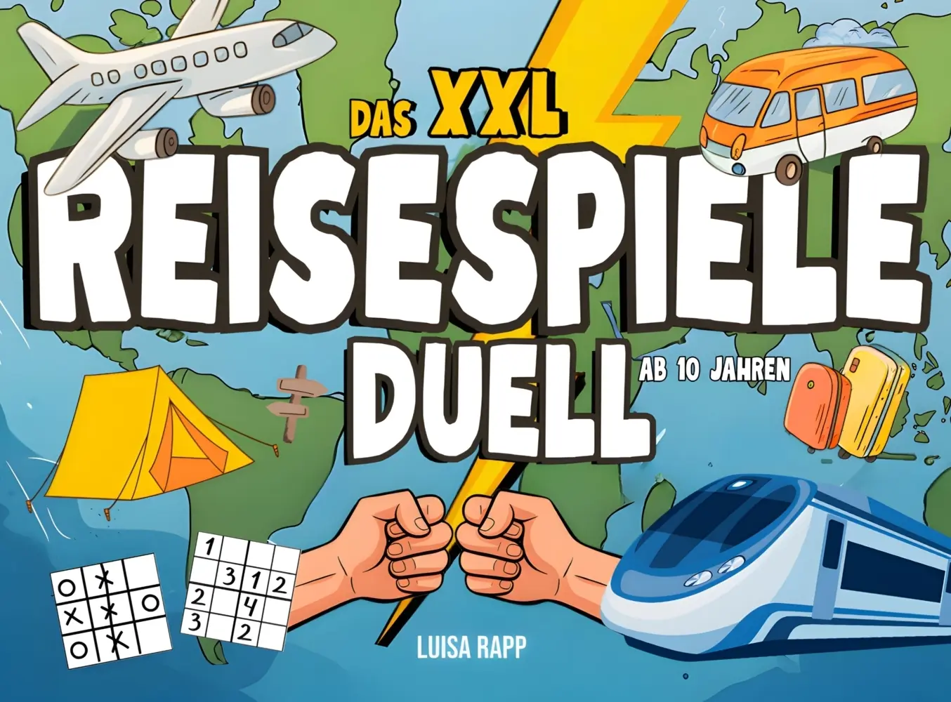 Cover: 9783911135429 | Das XXL Reisespiele Duell | Luisa Rapp | Taschenbuch | Deutsch