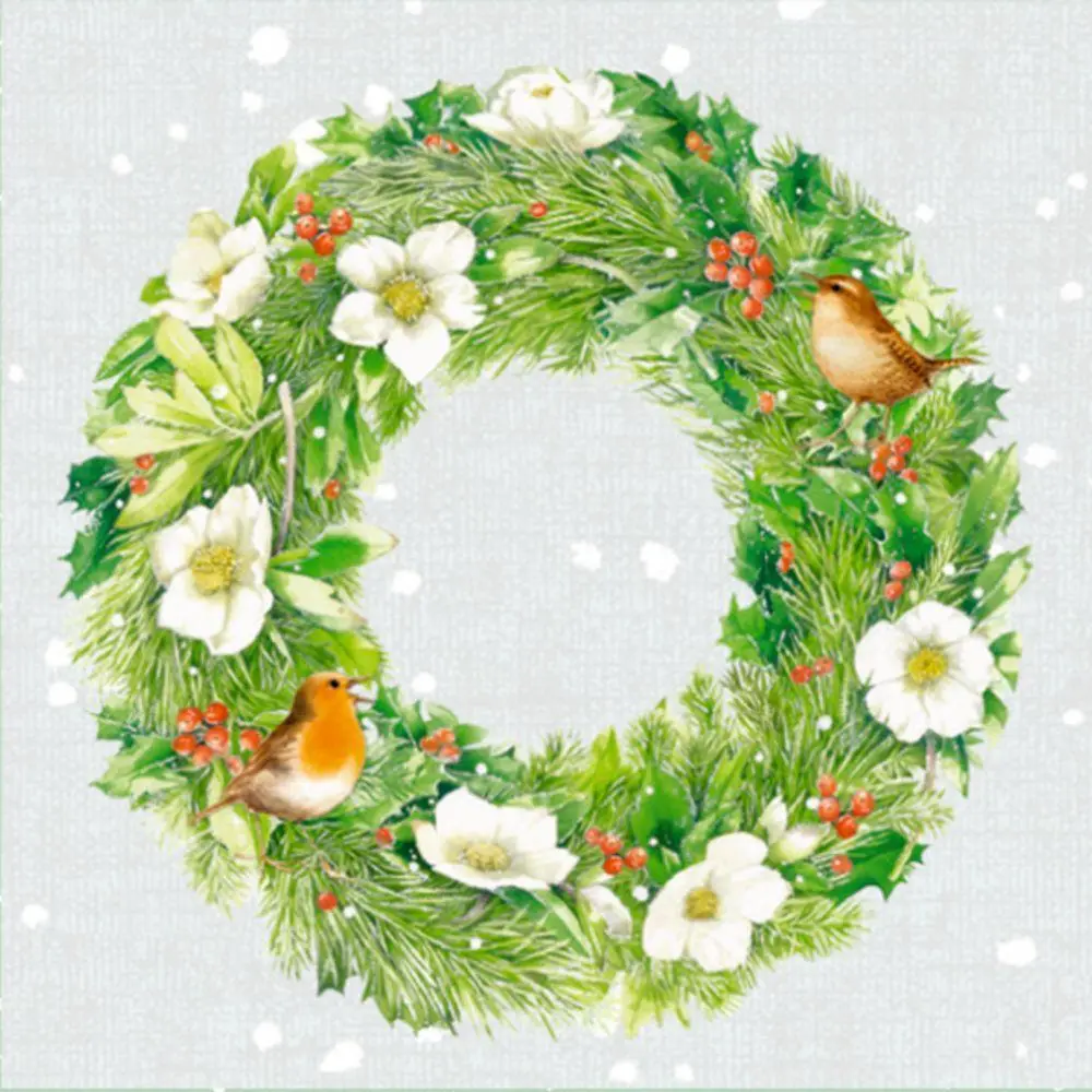 Bild: 4050003725529 | Wandkalender Wintermorgen mit Rotkehlchen | Marjolein Bastin | 1 S.