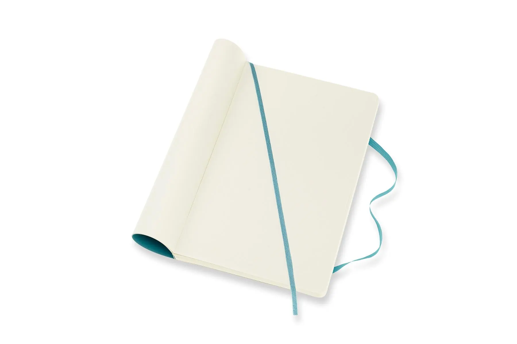 Bild: 8058341715529 | Moleskine Notizbuch Large/A5, Blanko, Soft Cover, Riff Blau | 192 S.
