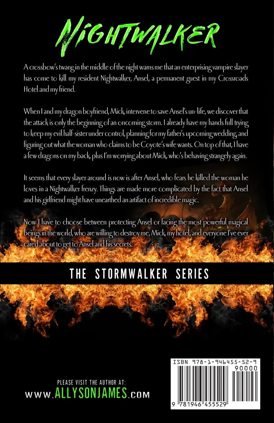 Rückseite: 9781946455529 | Nightwalker | Stormwalker | Allyson James (u. a.) | Taschenbuch | 2012