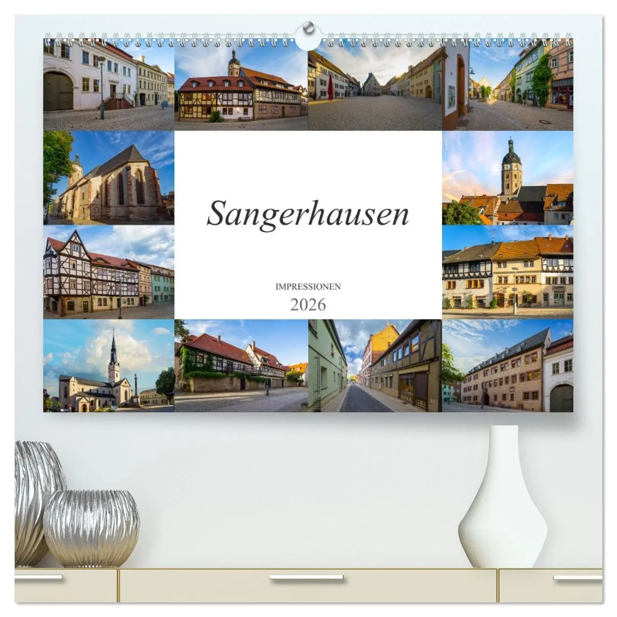 Cover: 9783457715529 | Sangerhausen Impressionen (hochwertiger Premium Wandkalender 2026...
