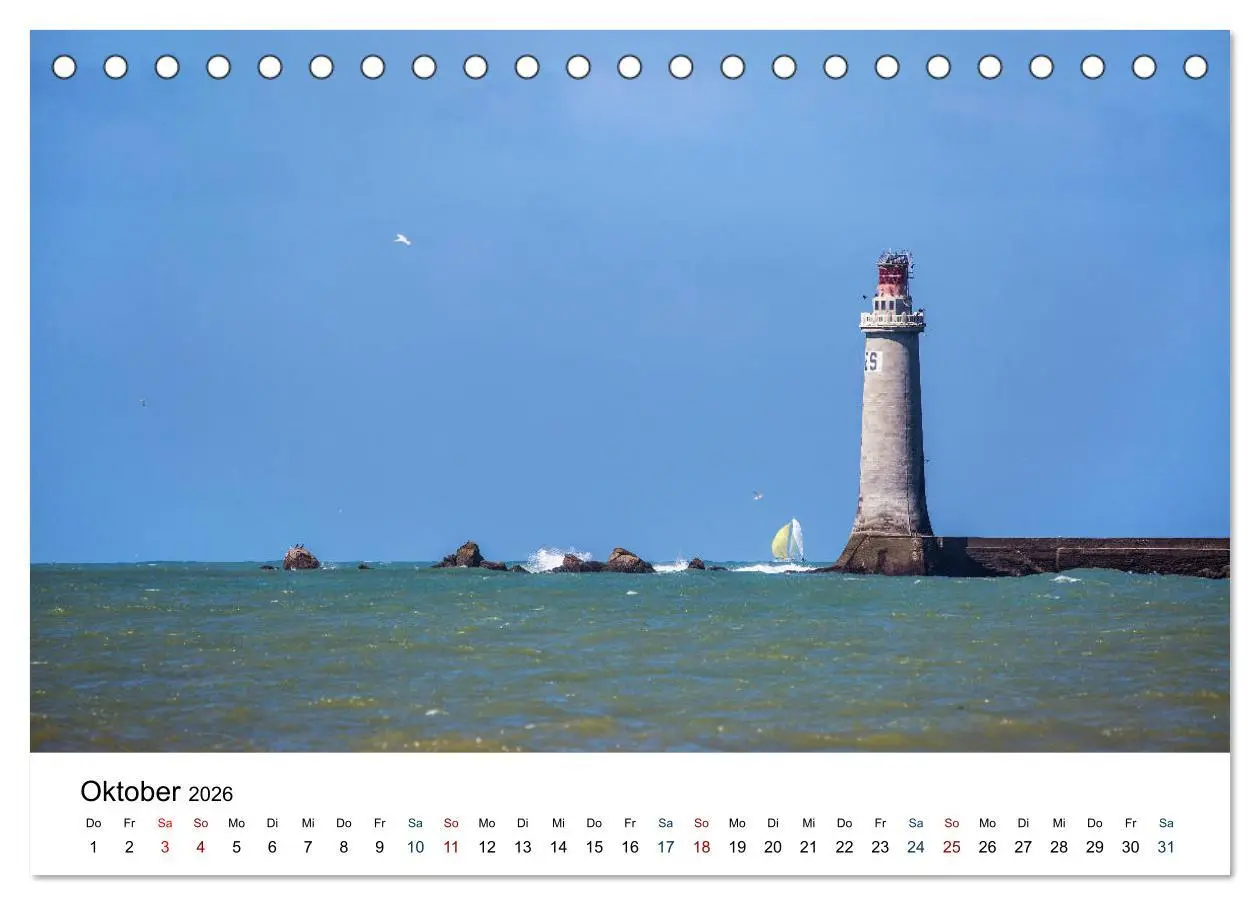 Bild: 9783457885529 | Vendée - Bilder von der Côte de Lumière (Tischkalender 2026 DIN A5...