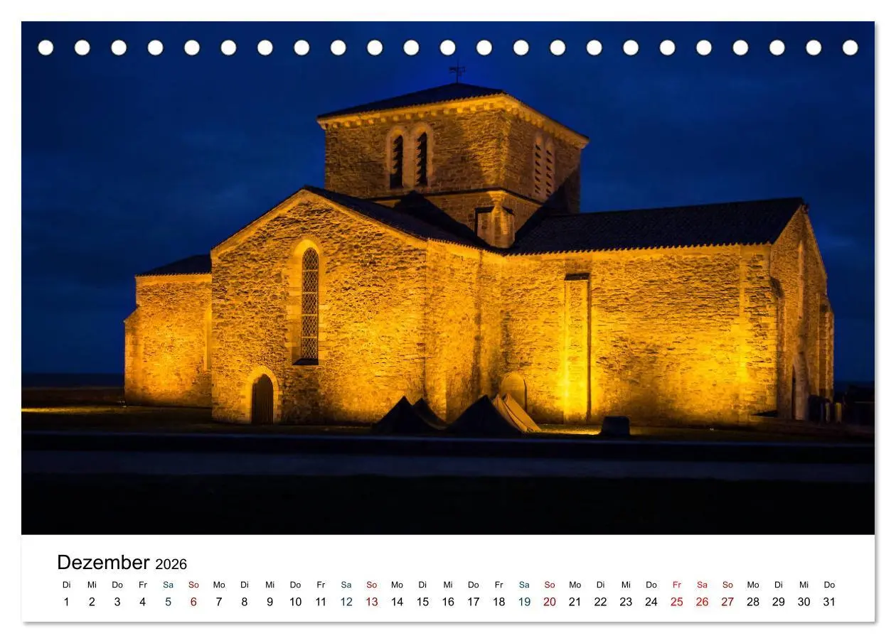 Bild: 9783457885529 | Vendée - Bilder von der Côte de Lumière (Tischkalender 2026 DIN A5...