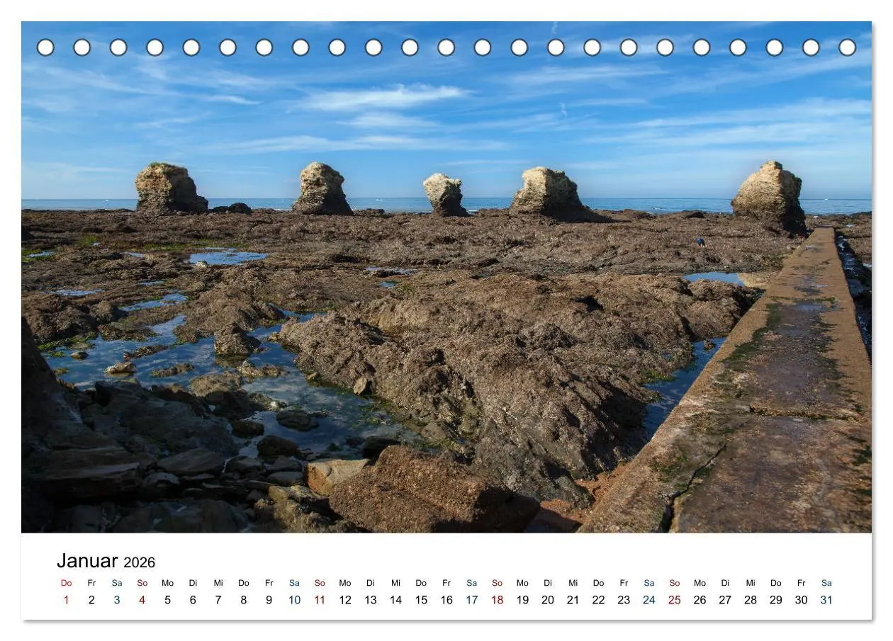 Bild: 9783457885529 | Vendée - Bilder von der Côte de Lumière (Tischkalender 2026 DIN A5...
