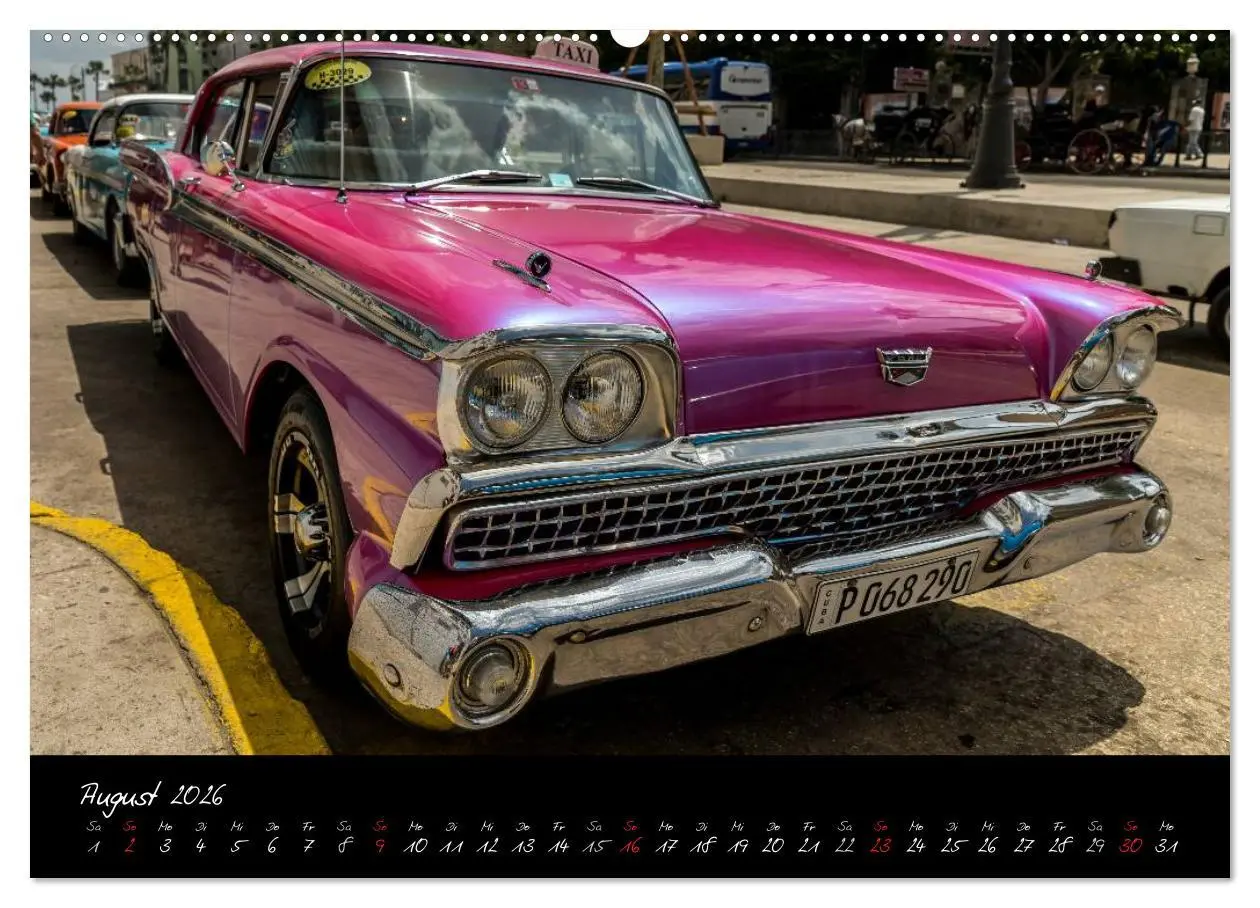 Bild: 9783516045529 | Kubas Klassische Automobile 2026 (Wandkalender 2026 DIN A2 quer),...