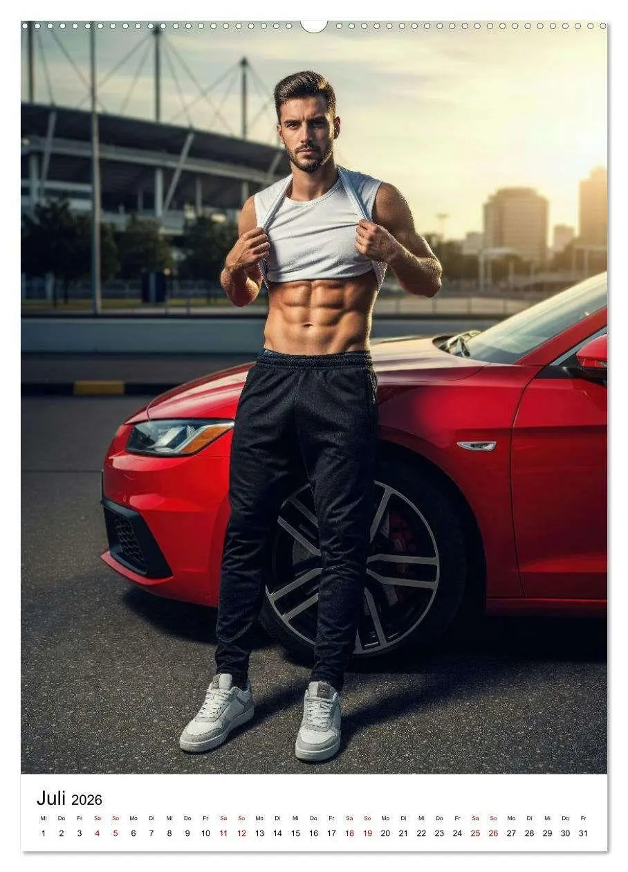 Bild: 9783516735529 | Viel Vergnügen - Athletische Männer Edition (hochwertiger Premium...