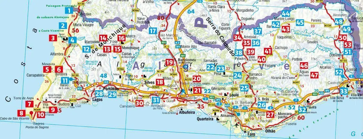 Bild: 9783763315529 | ROTHER Wanderführer Algarve. 52 Touren im Süden Portugals - entlang...