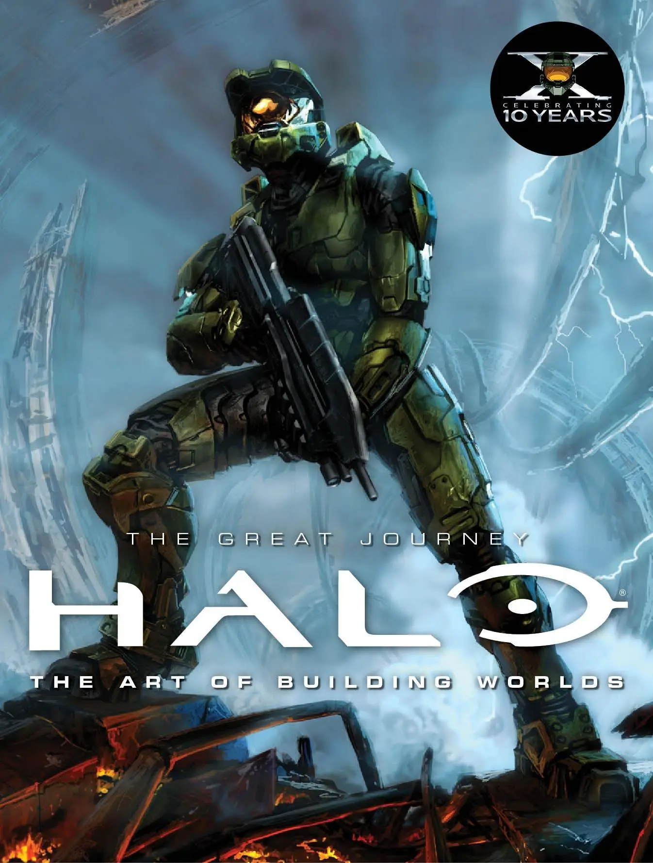 Cover: 9780857685629 | Halo - The Art of Building Worlds: The Great Journey | Titan Books