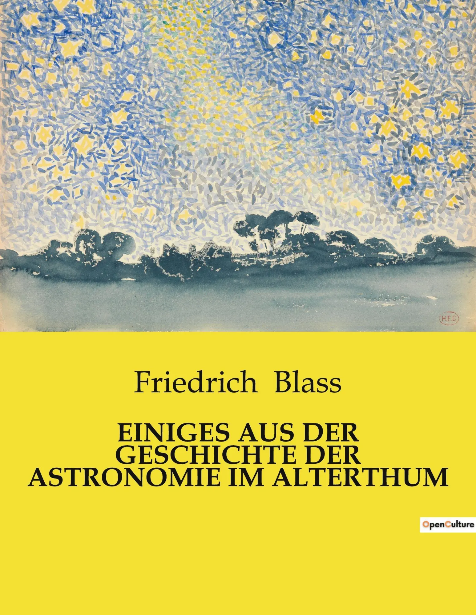 Cover: 9782385085629 | EINIGES AUS DER GESCHICHTE DER ASTRONOMIE IM ALTERTHUM | Blass | Buch