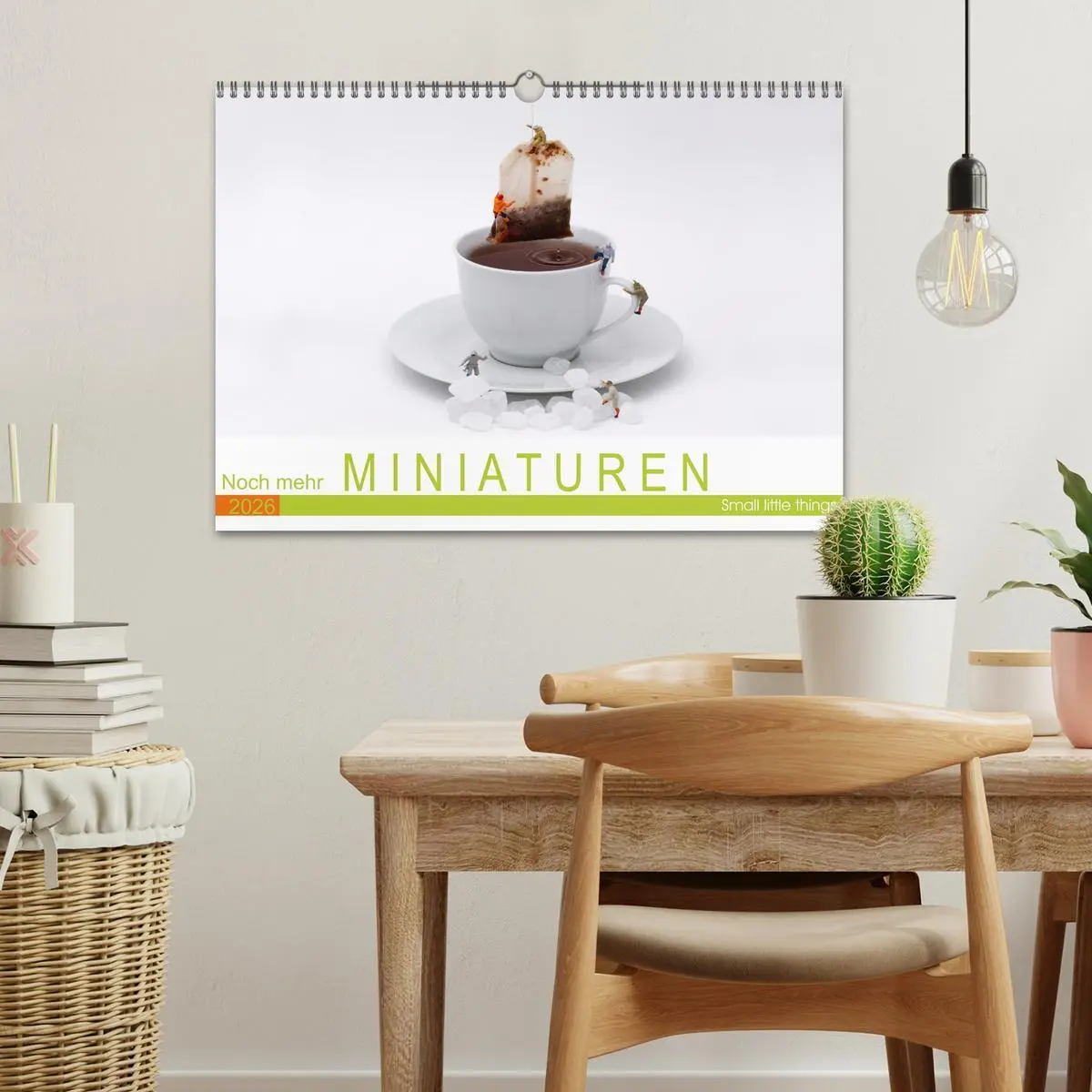 Bild: 9783457635629 | Noch mehr Miniaturen - Small little things (Wandkalender 2026 DIN...