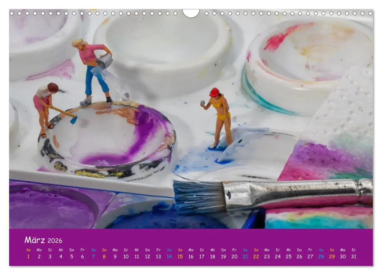 Bild: 9783457635629 | Noch mehr Miniaturen - Small little things (Wandkalender 2026 DIN...