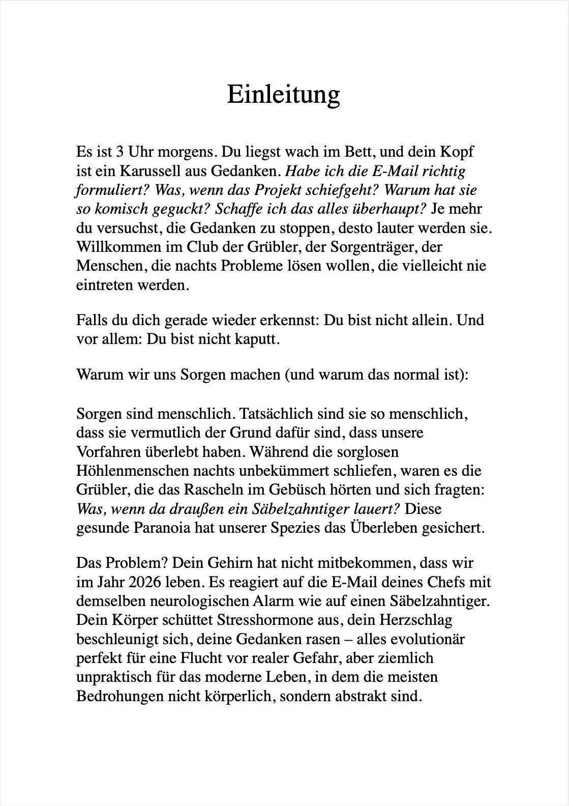 Bild: 9791281365629 | SCHLUSS MIT DEN SORGEN | Maja Krüger | Taschenbuch | 168 S. | Deutsch