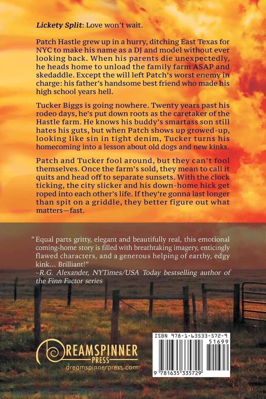 Rückseite: 9781635335729 | Lickety Split | Damon Suede | Taschenbuch | Englisch | 2017