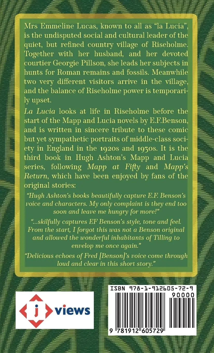 Rückseite: 9781912605729 | La Lucia | Hugh Ashton | Taschenbuch | Kartoniert / Broschiert | 2020