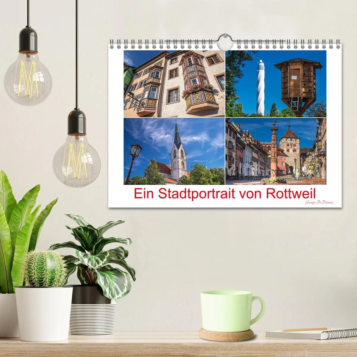 Bild: 9783457315729 | Ein Stadtportrait von Rottweil (Wandkalender 2026 DIN A4 quer),...
