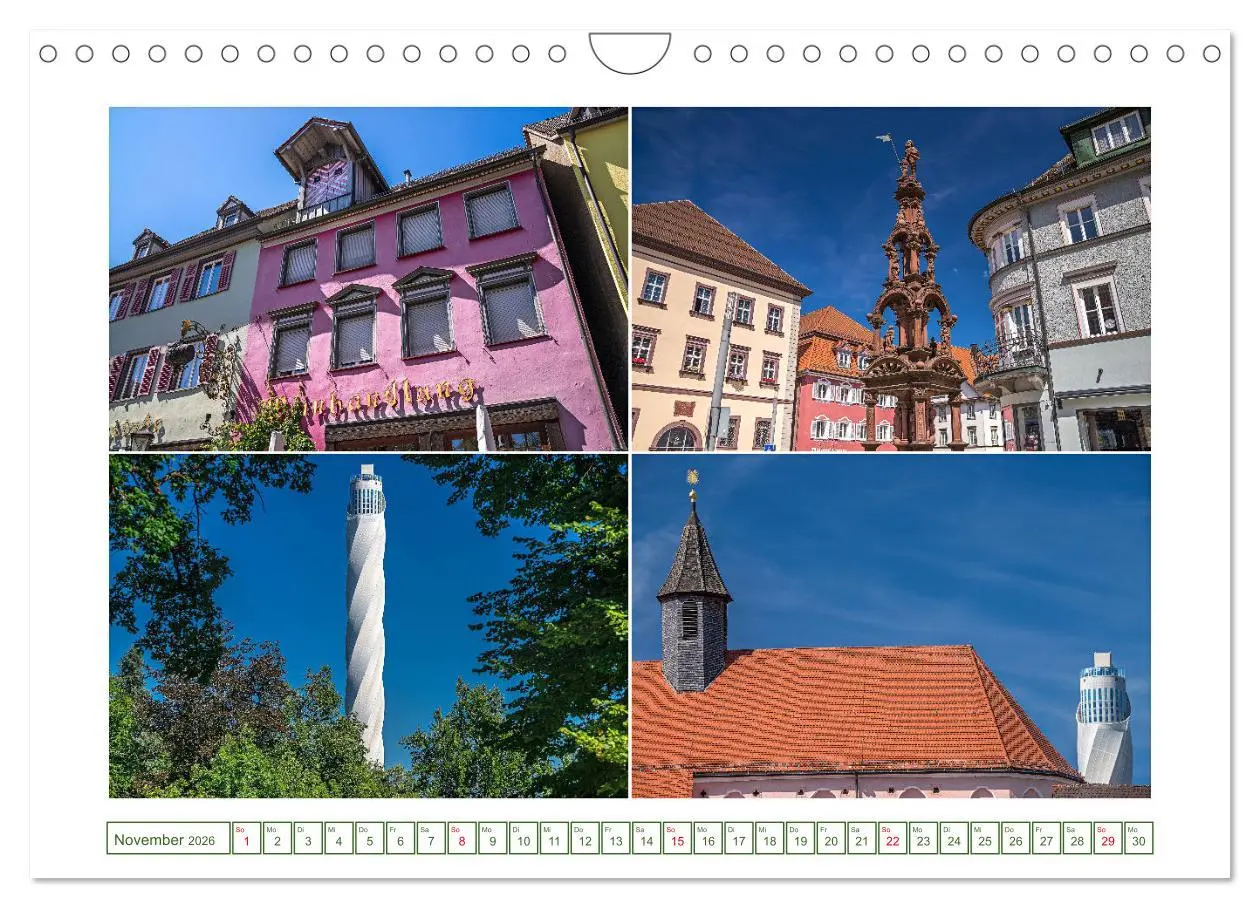 Bild: 9783457315729 | Ein Stadtportrait von Rottweil (Wandkalender 2026 DIN A4 quer),...