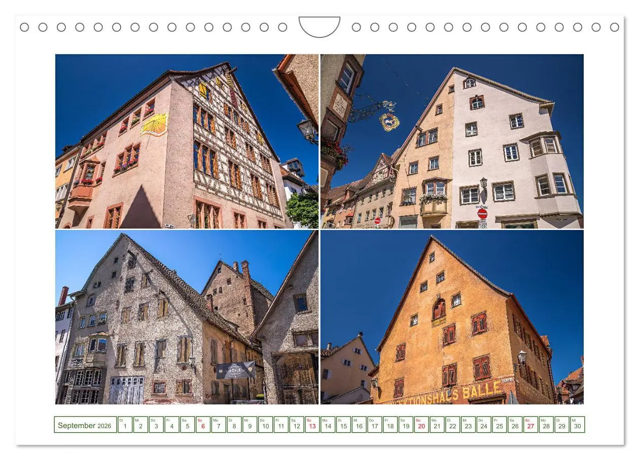 Bild: 9783457315729 | Ein Stadtportrait von Rottweil (Wandkalender 2026 DIN A4 quer),...