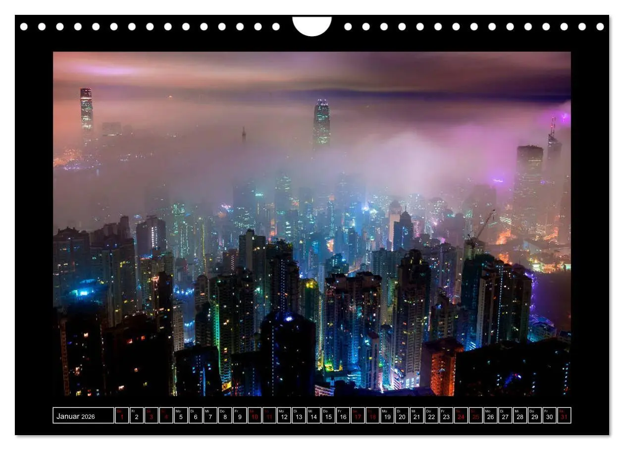 Bild: 9783457935729 | Metropolen - Asiens schönste Städte bei Nacht (Wandkalender 2026...