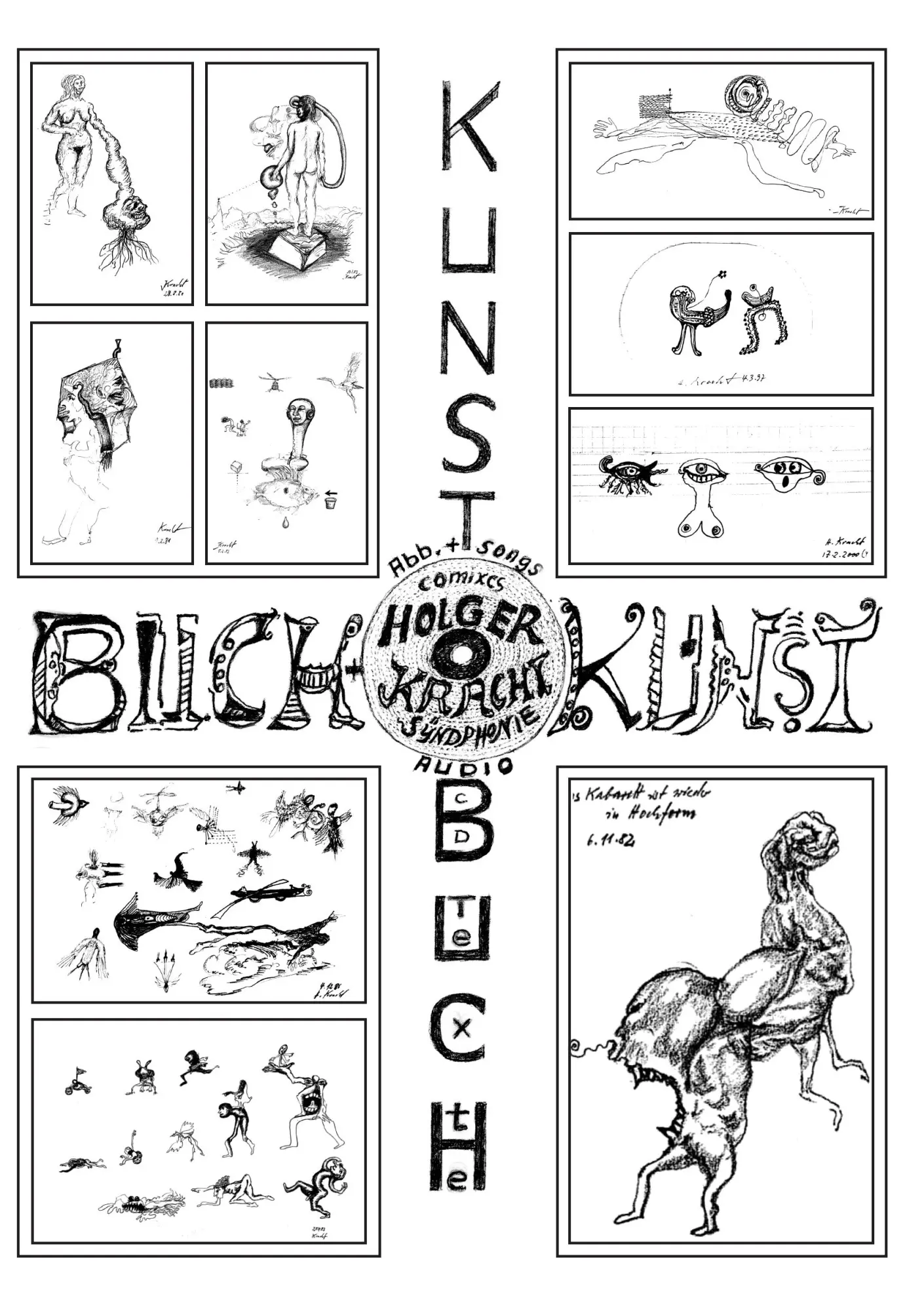 Comicxs Syndphonie: Kunstbuch Buchkunst