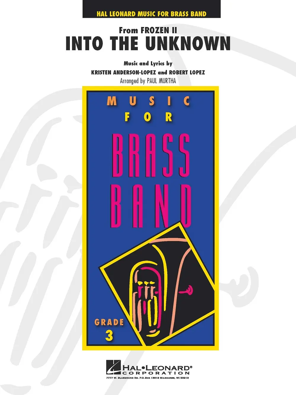 Cover: 9790035245729 | Into The Unknown (from Frozen II) | Brass Band - Score | Partitur
