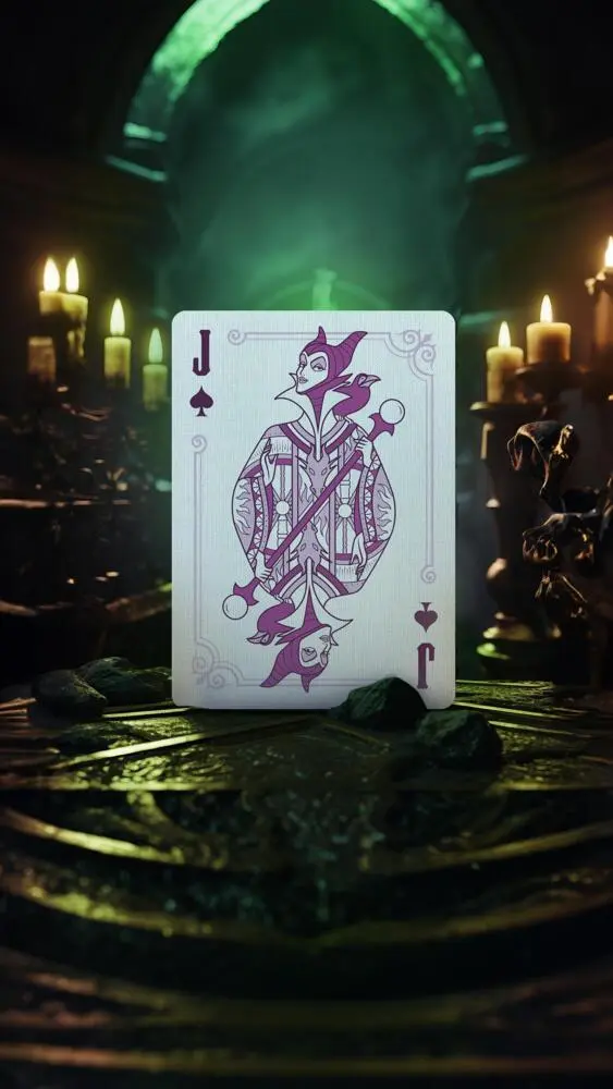 Bild: 73854095829 | Bicycle Disney - Green &amp; Purple Villains | Company | Spielzeug | 2024