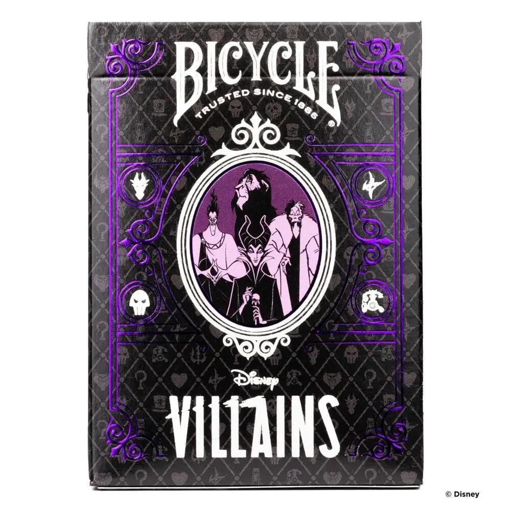 Bild: 73854095829 | Bicycle Disney - Green &amp; Purple Villains | Company | Spielzeug | 2024