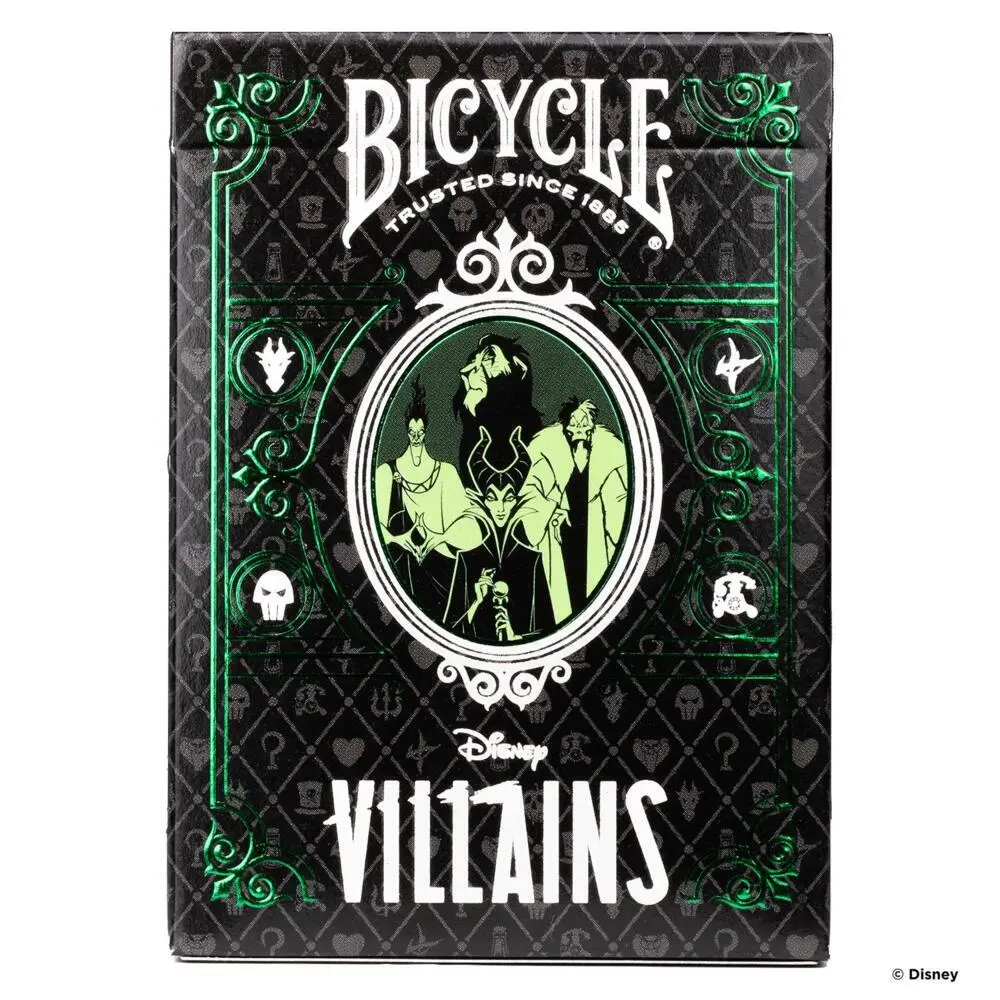 Bild: 73854095829 | Bicycle Disney - Green &amp; Purple Villains | Company | Spielzeug | 2024