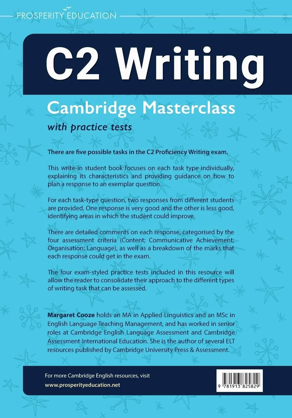 Rückseite: 9781913825829 | C2 Writing Cambridge Masterclass with practice tests | Margaret Cooze