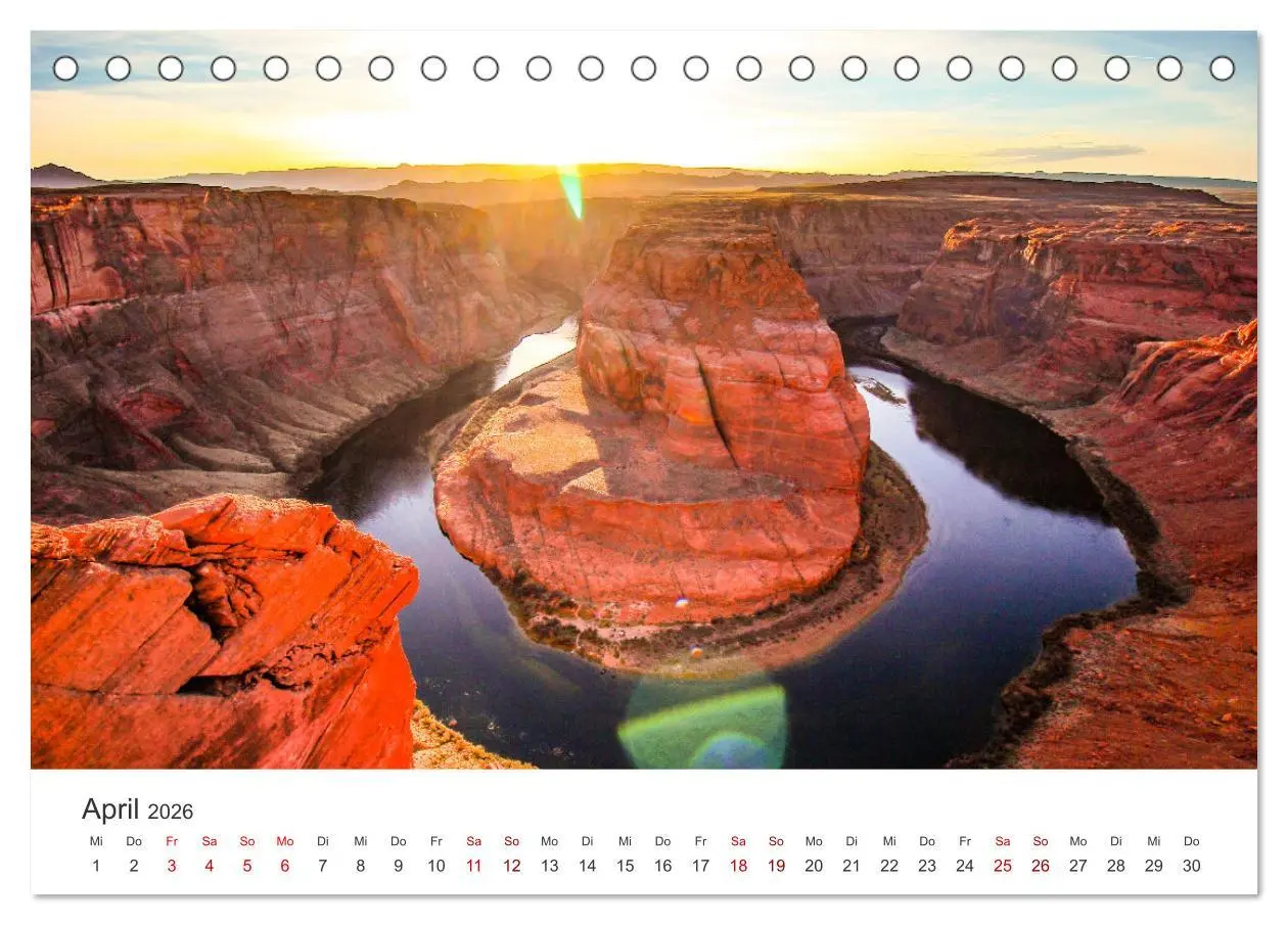 Bild: 9783457615829 | Arizona - Grand Canyon State (Tischkalender 2026 DIN A5 quer),...