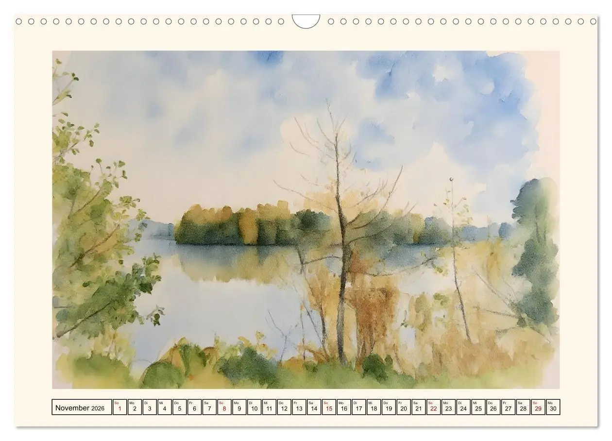 Bild: 9783516705829 | Unterwegs im Emsland (Wandkalender 2026 DIN A3 quer), CALVENDO...