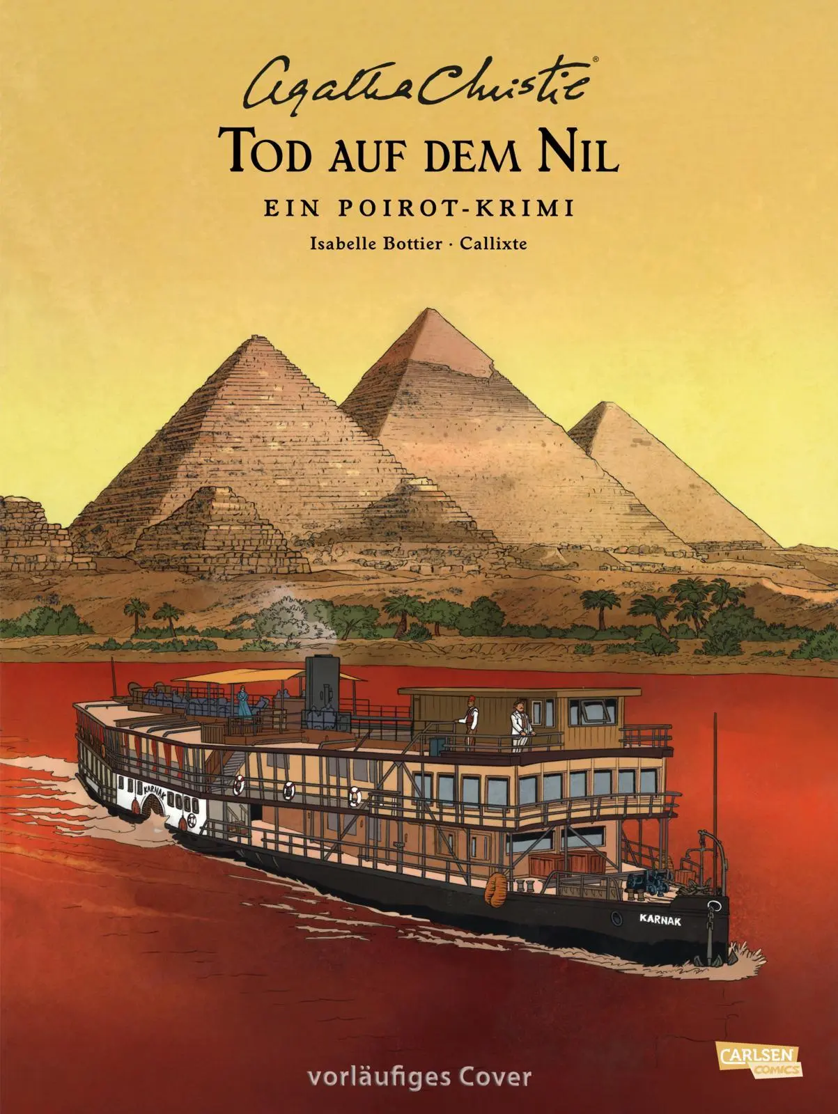 Cover: 9783551805829 | Agatha Christie Classics: Tod auf dem Nil | Agatha Christie (u. a.)