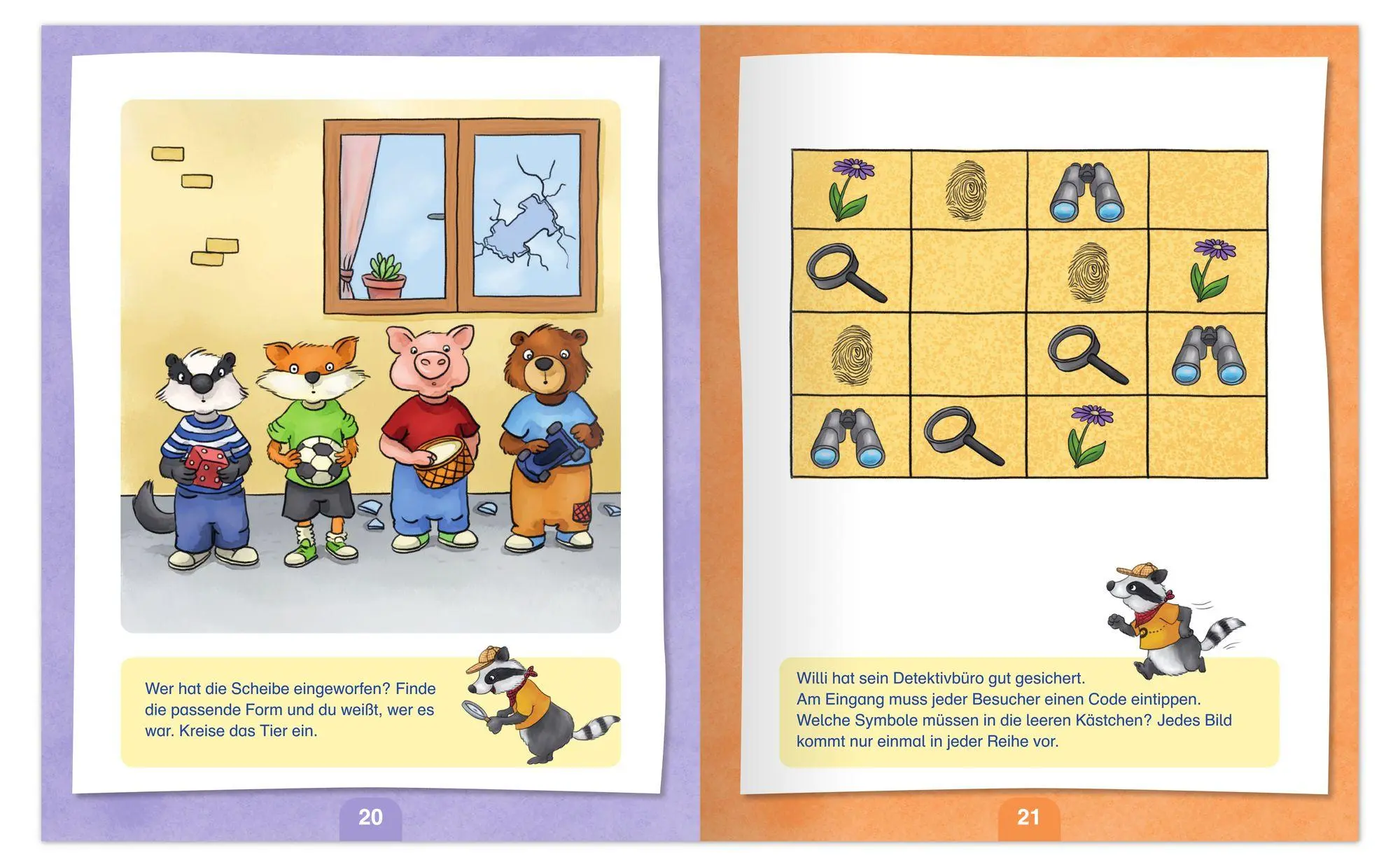 Bild: 9783780665829 | Das große Rätselbuch mit Detektiv Willi | für Kinder ab 5 Jahre | Buch