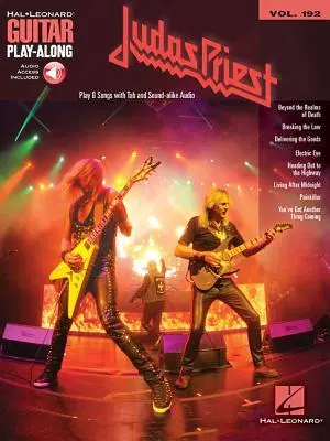 Cover: 9781495045929 | Judas Priest - Guitar Play-Along Volume 192 Book/Online Audio | Buch