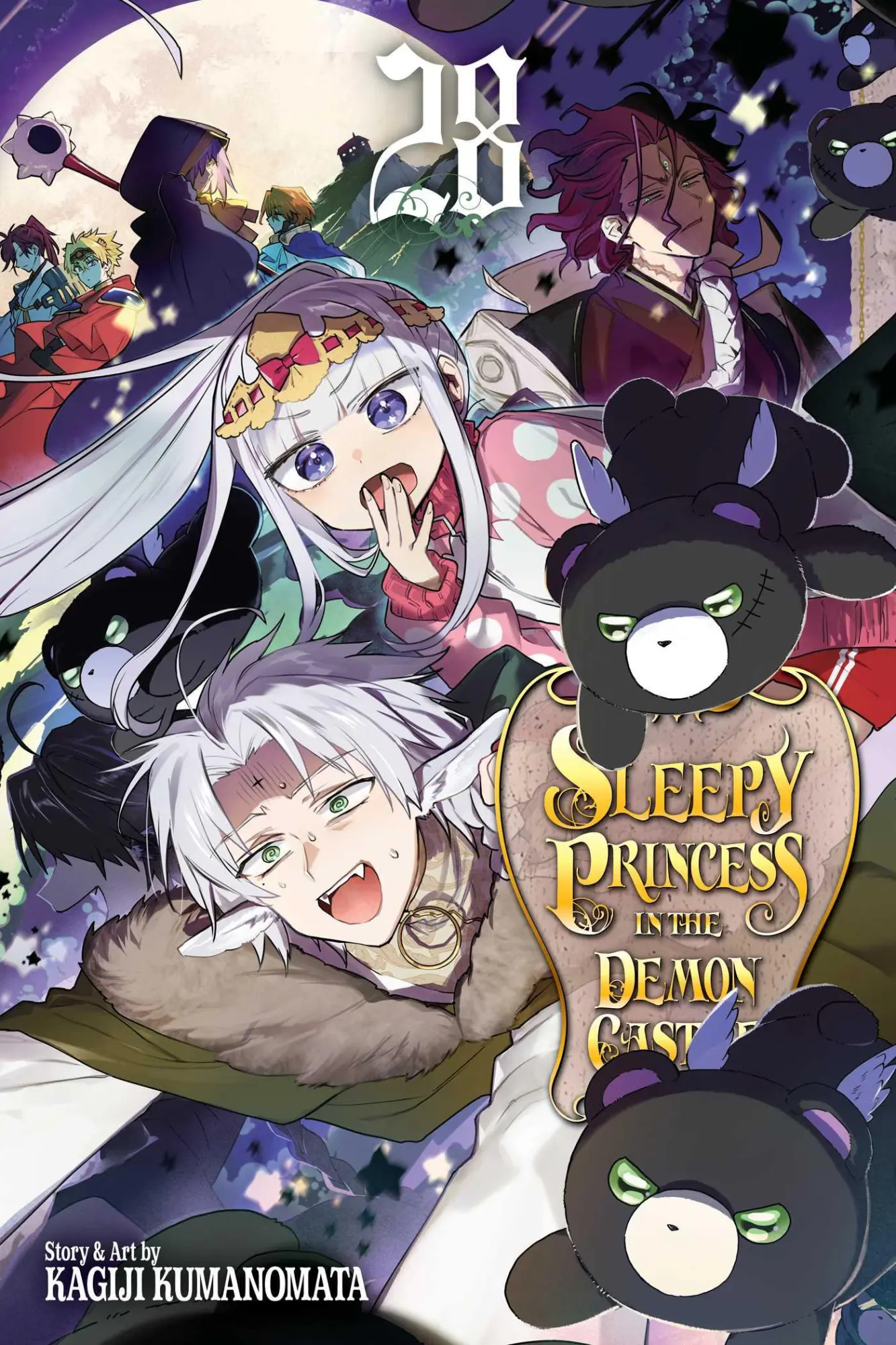 Cover: 9781974755929 | Sleepy Princess in the Demon Castle, Vol. 28 | Kagiji Kumanomata