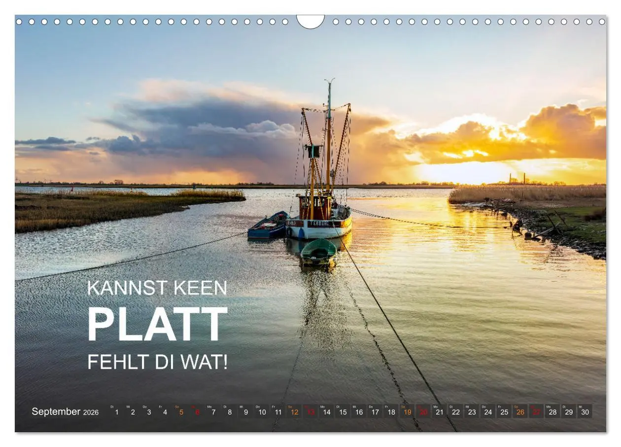 Bild: 9783457535929 | De Sprökje Kalenner "We proten platt" (Wandkalender 2026 DIN A3...