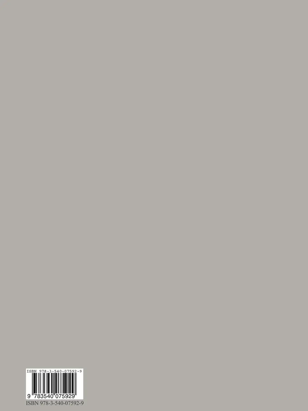 Rückseite: 9783540075929 | Revised Report on the Algorithmic Language Algol 68 | Taschenbuch | ii