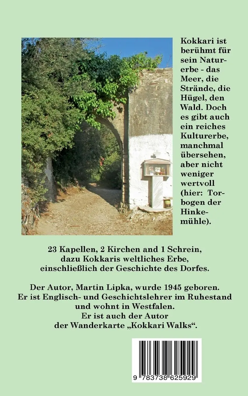 Rückseite: 9783738625929 | Kapellen und mehr | Kokkaris Kulturerbe | Martin Lipka | Taschenbuch