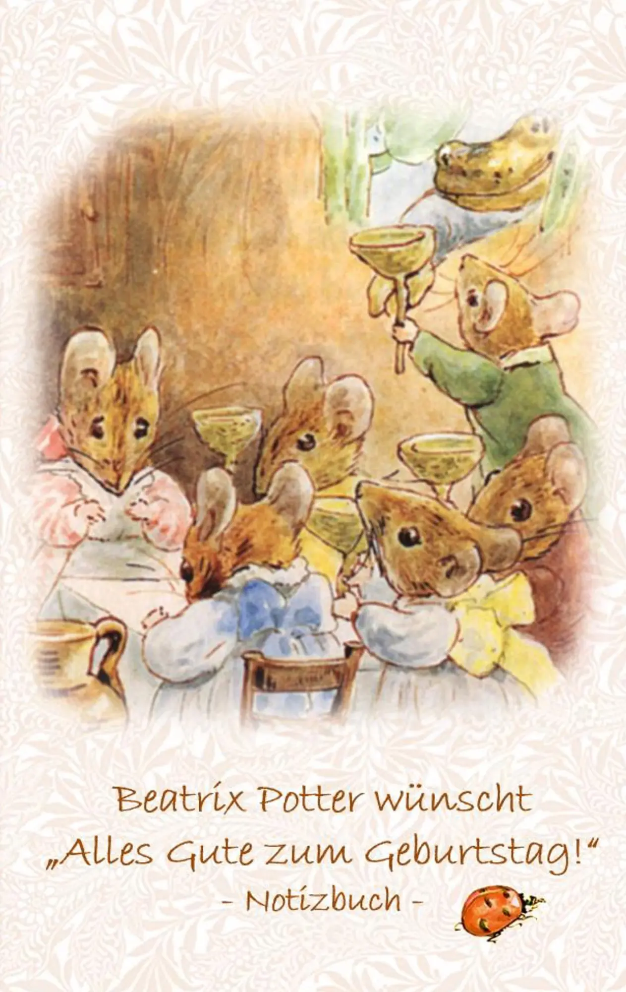 Cover: 9783752865929 | Beatrix Potter wünscht "Alles Gute zum Geburtstag!" Notizbuch (...