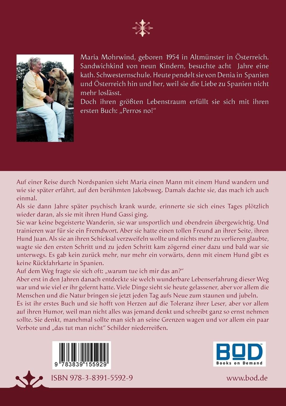 Rückseite: 9783839155929 | Perros No! ... und andere Schwierigkeiten | auf und um den Jakobsweg