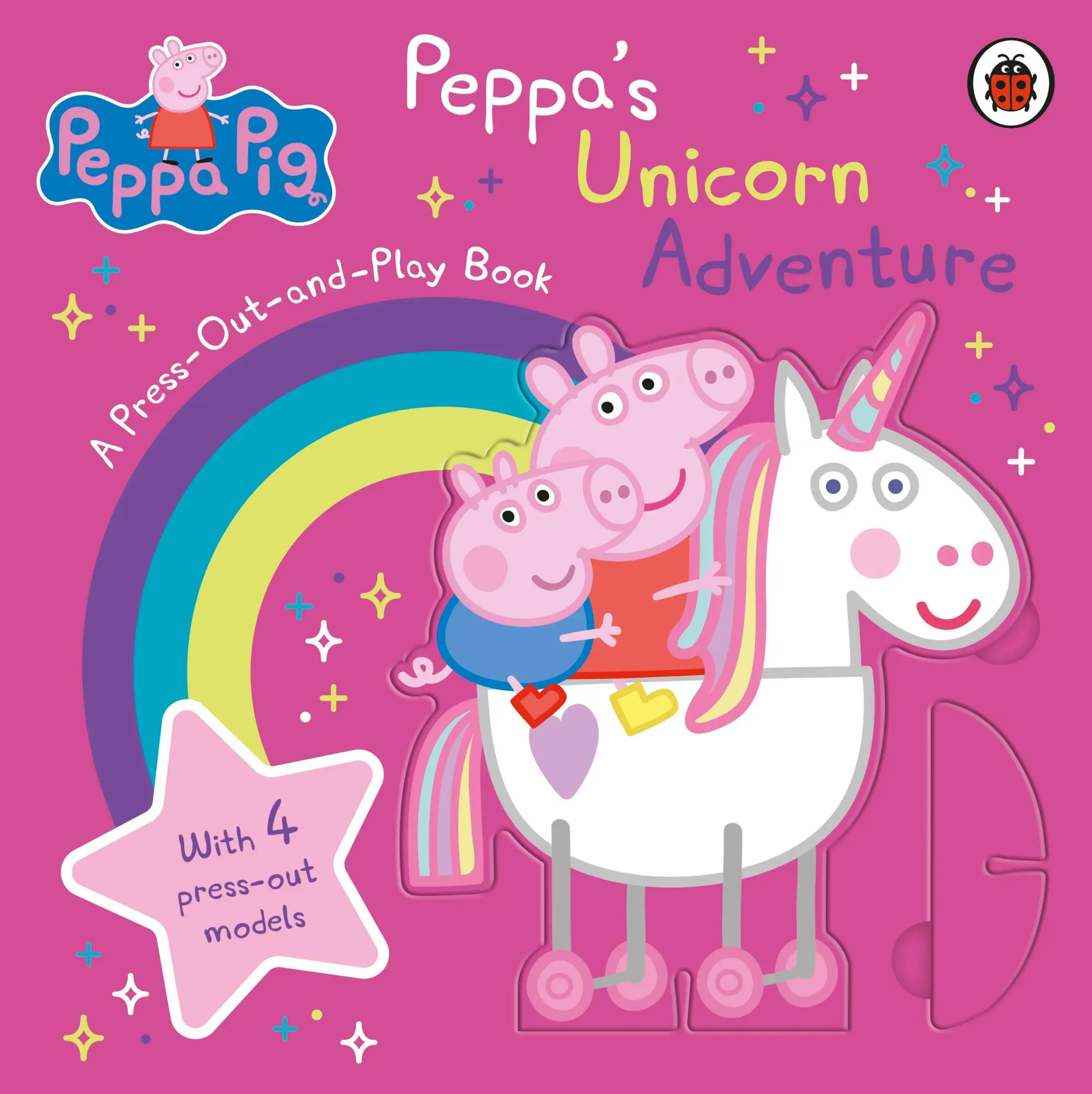 Cover: 9780241666029 | Peppa Pig: Peppa's Unicorn Adventure: A Press-Out-and-Play Book | Buch