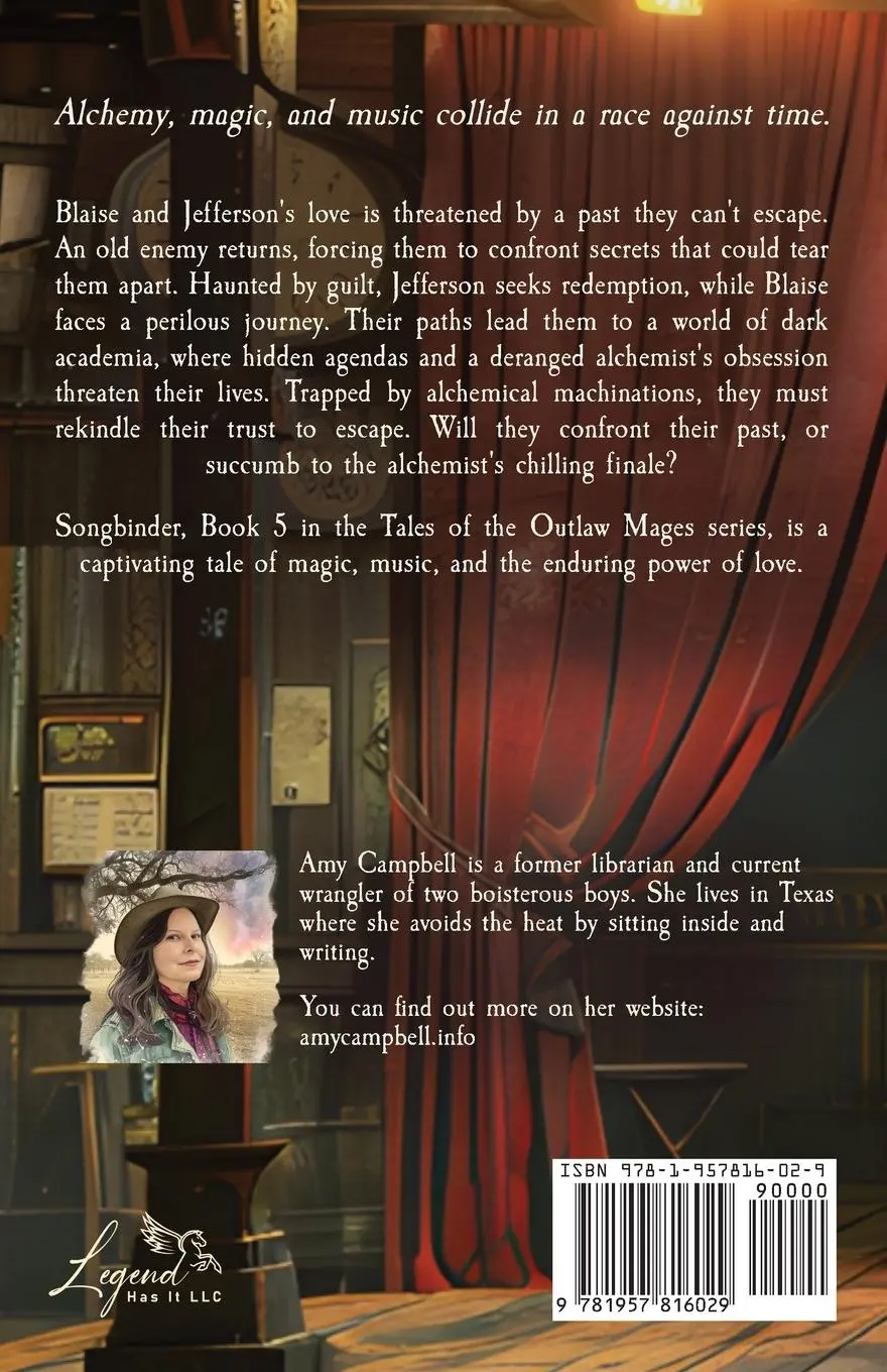 Rückseite: 9781957816029 | Songbinder | A Western Fantasy Adventure | Amy Campbell | Taschenbuch