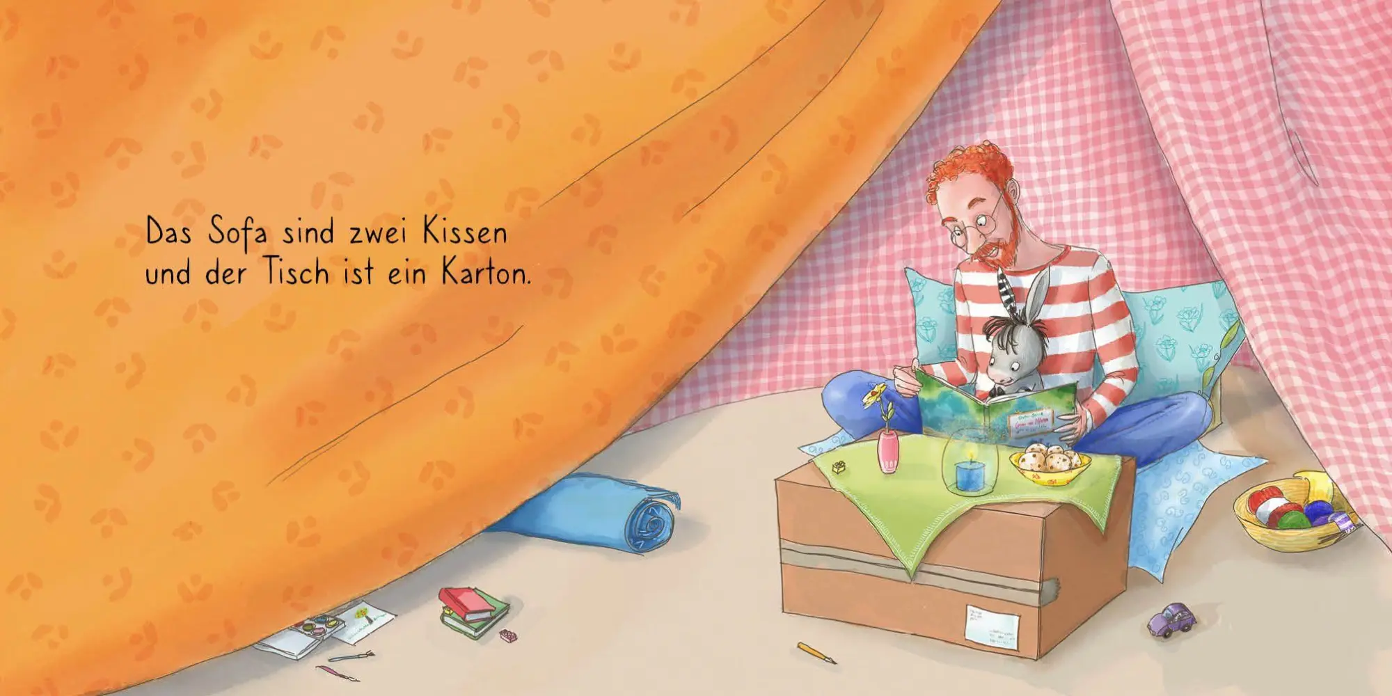 Bild: 9783423766029 | Grimm und Möhrchen bauen sich eine Höhle | Stephanie Schneider | Buch