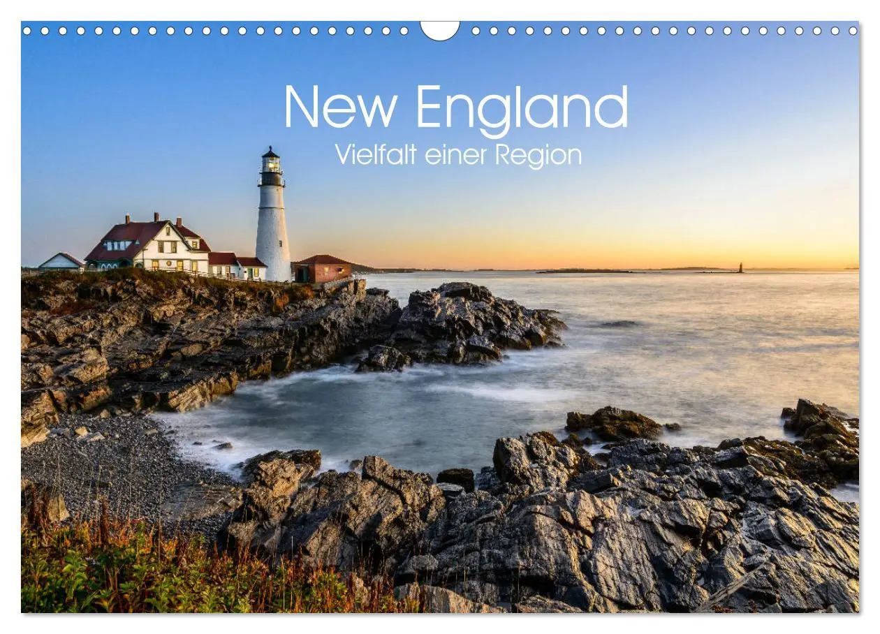 Cover: 9783435336029 | New England - Vielfalt einer Region (Wandkalender 2025 DIN A3...