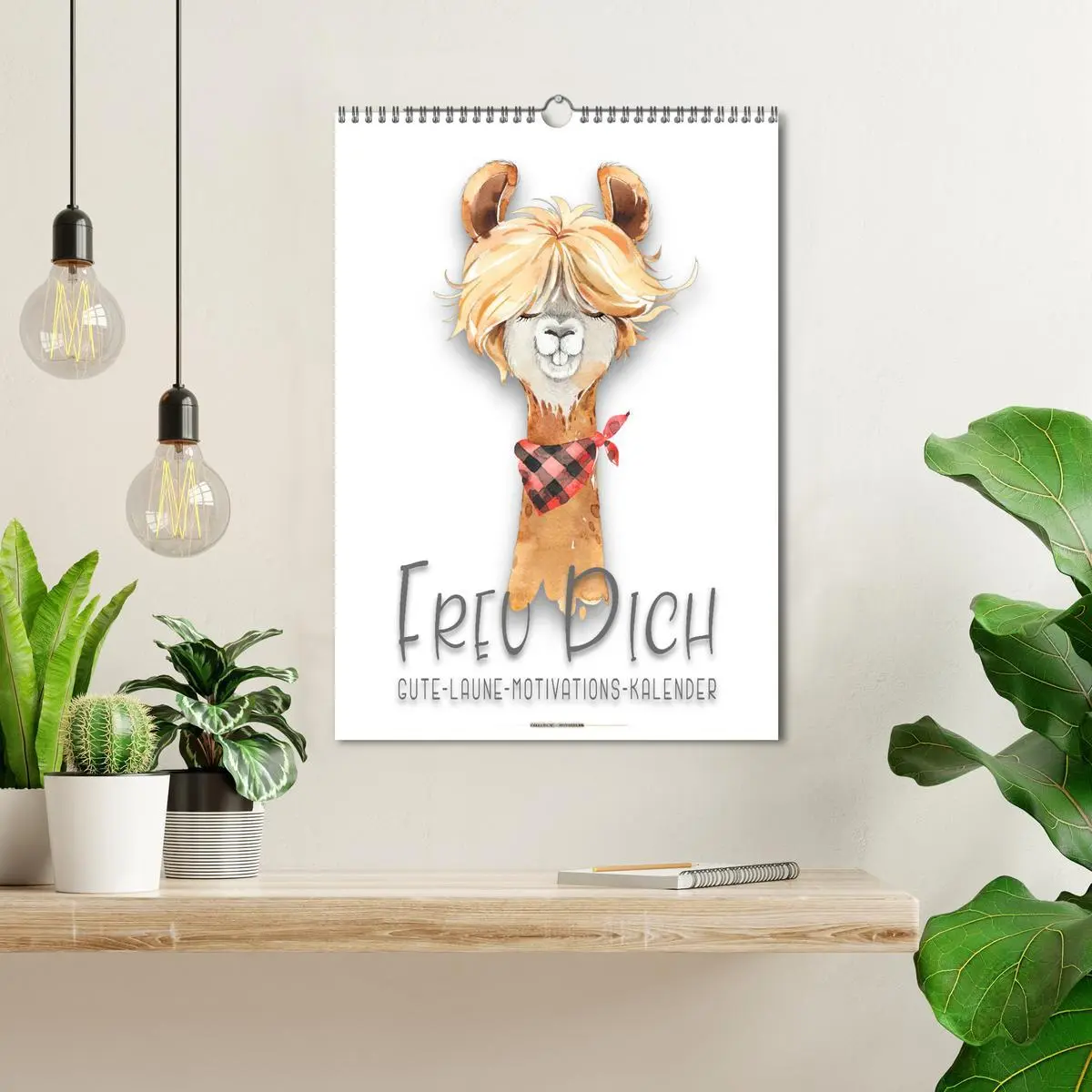 Bild: 9783516376029 | Freu Dich - Gute-Laune-Motivations-Kalender (Wandkalender 2026 DIN...