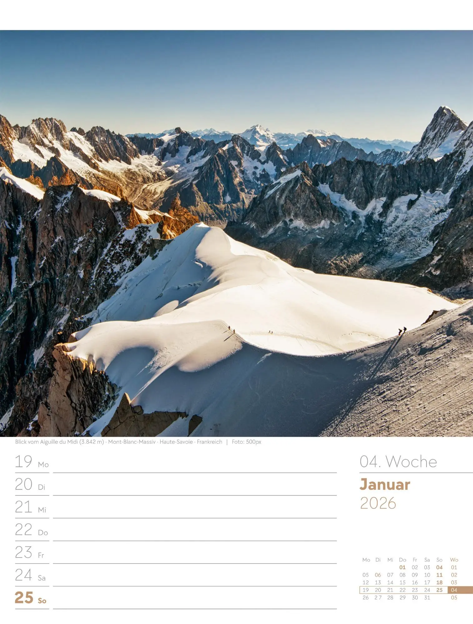 Bild: 9783838436029 | Faszination Alpenwelt - Wochenplaner Kalender 2026 | GmbH | Kalender