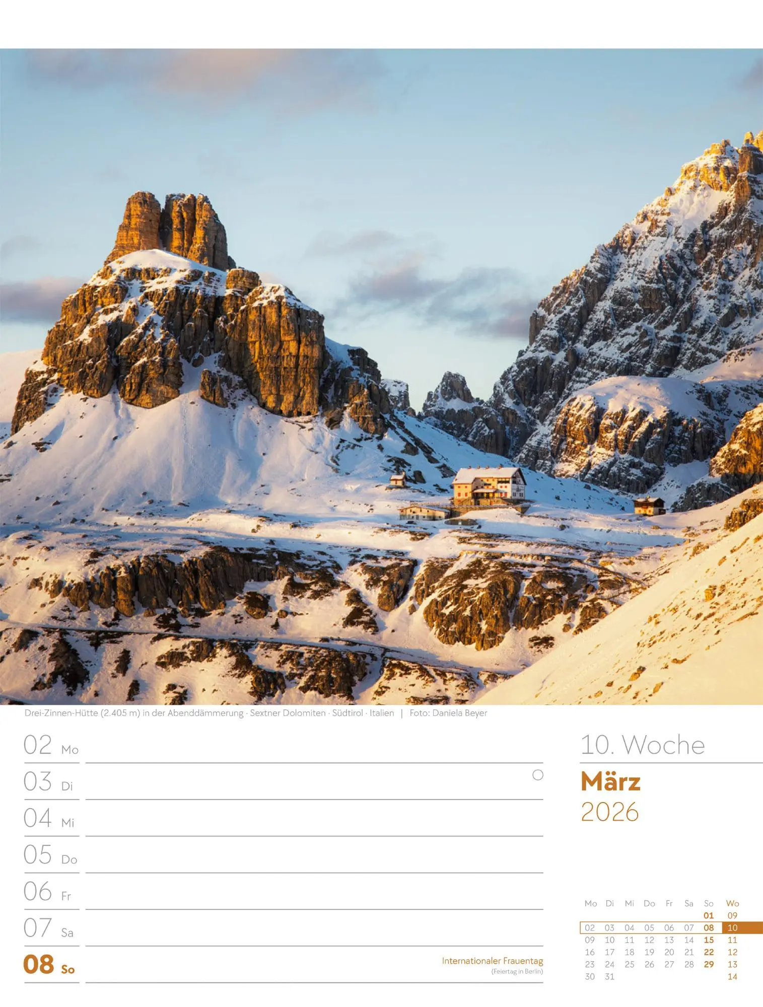 Bild: 9783838436029 | Faszination Alpenwelt - Wochenplaner Kalender 2026 | GmbH | Kalender
