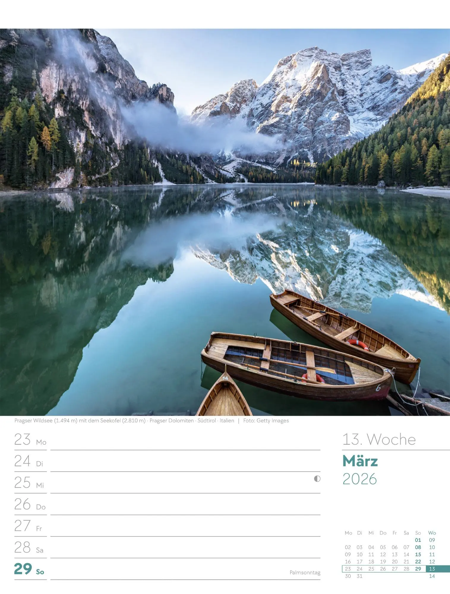 Bild: 9783838436029 | Faszination Alpenwelt - Wochenplaner Kalender 2026 | GmbH | Kalender