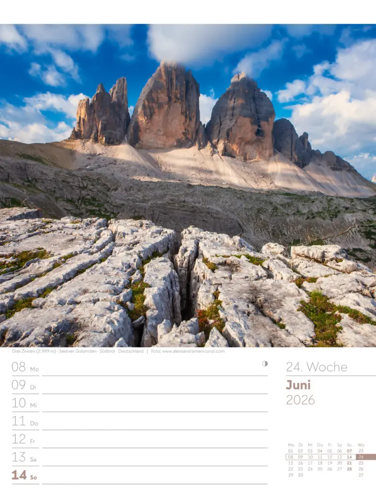 Bild: 9783838436029 | Faszination Alpenwelt Wochenplaner Kalender 2026 | GmbH | Kalender